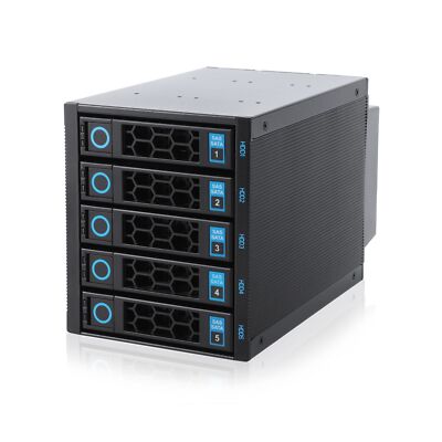 RackChoice Internal Hard Drive Enclosure 5x2.5”/3.5” SATA/SAS Hard