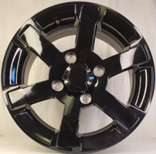RUEDA LLANTA OEM Arctic Cat ATV Prowler Wildcat 14x6 4/115 5+1 D.O.T. Negro brillante