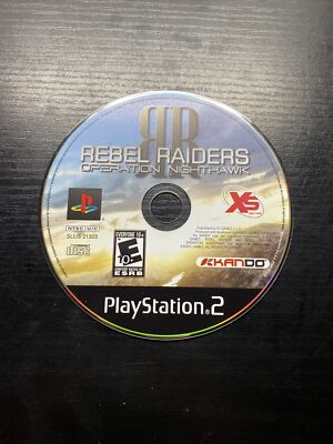 Rebel Raiders Operation Nighthawk PS2 Playstation 2 PS2