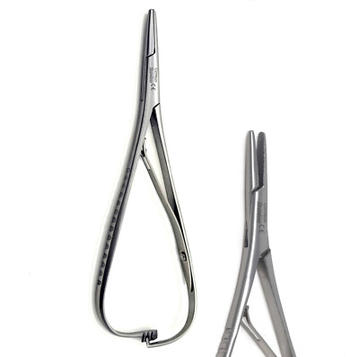 Pinza Mathieu Con Ago E Scanalatura Per Elastici Ortodontici, Medspo London Instruments