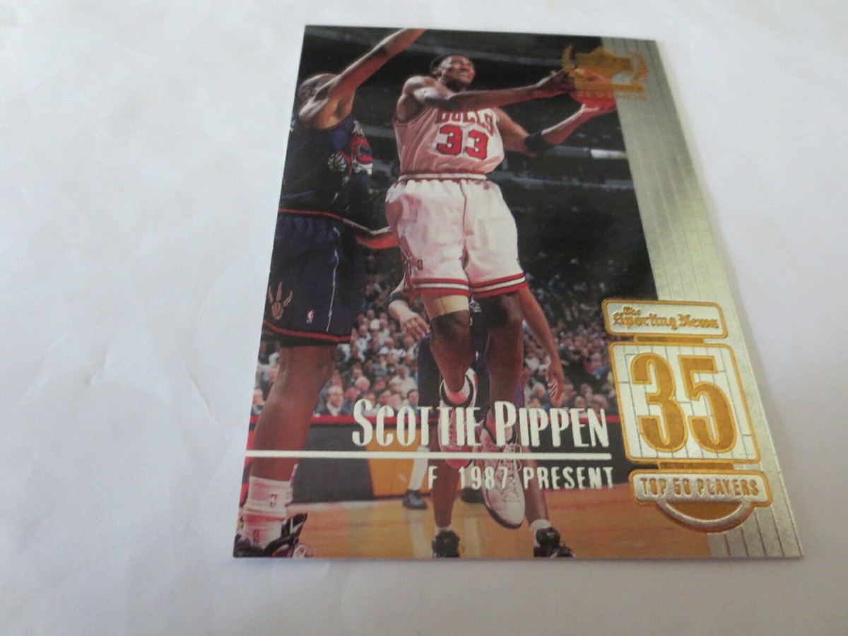 1998-99 Upper Deck Century Legends Scottie Pippen #35 Bulls Last Dance