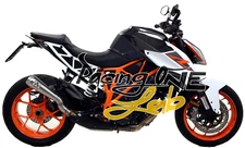 EXHAUST TERMINAL ARROW PRO-RACE STAINLESS STEEL EURO4 KTM 1290 SUPER DUKE 14 - 19