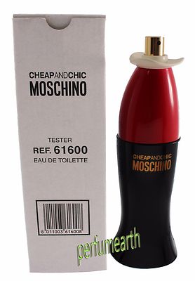CHEAP AND CHIC  3.3 /3.4 OZ EDT SPRAY FOR WOMEN BY MOSCHINO Same As Picture