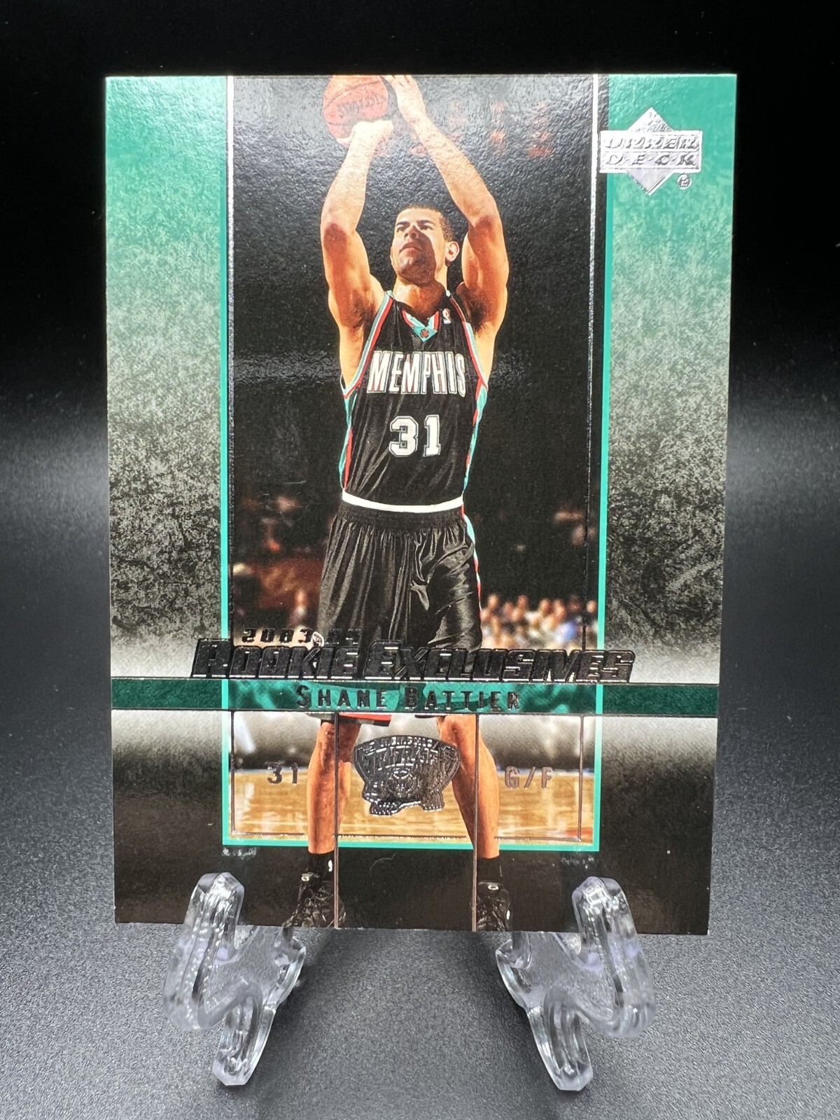 2003-04 Upper Deck Rookie Exclusives - Shane Battier #50