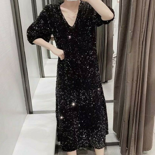zara velvet dress