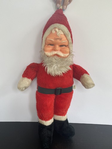 antique stuffed santa