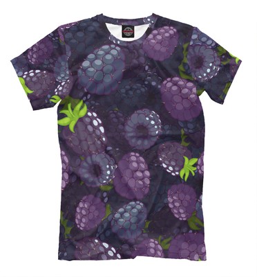 Blackberry t-shirt all over printed berries 3d print | eBay