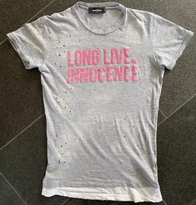 Dsquared2 S/S 2018 Innocence S Shirt T-Shirt Sweater Tee Long Live