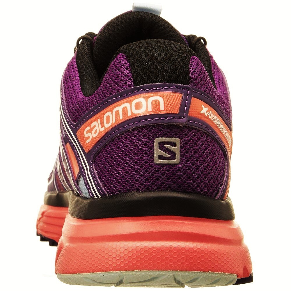 Salomon Mission 3 Clima Shield scarpe da trekking trail running viola donna