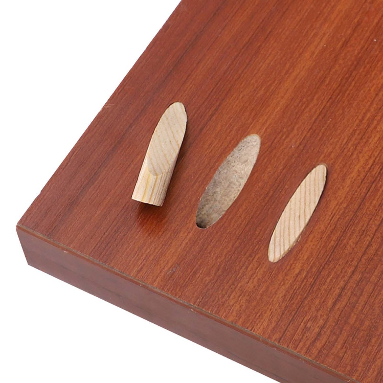 50x Pocket Hole Plugs Solid Wood Dowels for Oblique Holes DIY Screw