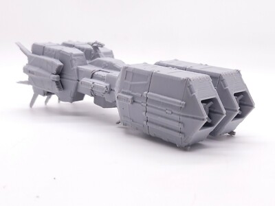 SDF-3 Pioneer 1'', 3'', 6'' or 12'' Model - Custom Kit Robotech Ship Fleet Battles 