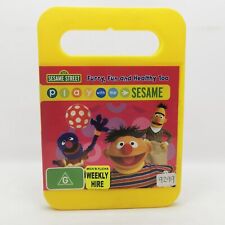 PLAY WITH ME Sesame - Furry, Fun and Healthy Too! (DVD, 2006