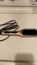 Megawise KL-1025 Pink Corded Electric Fast Heating Ionic Hair Straightener Brush