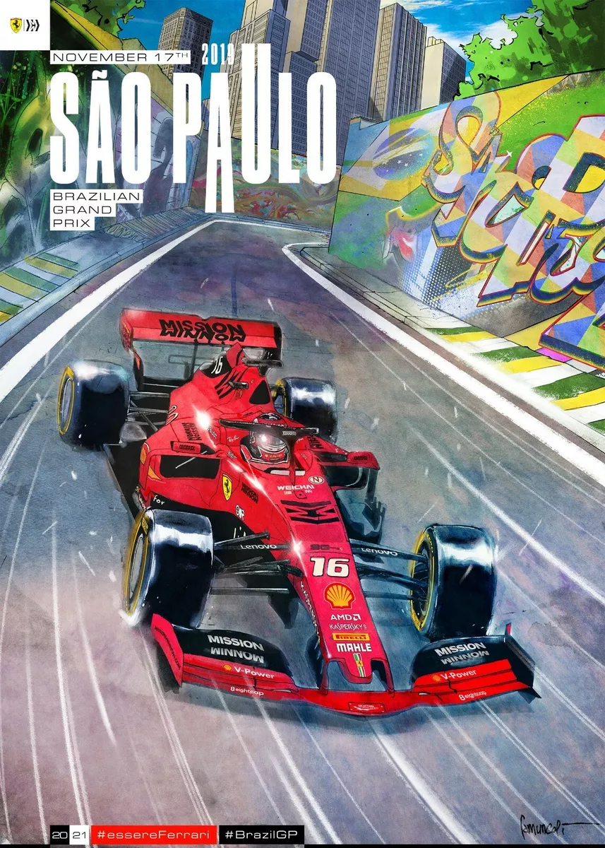 2023 Brazilian Grand Prix Print