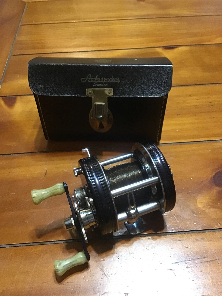 Rare Early Vtg ABU Garcia Ambassadeur 5000 C Sweden Baitcast Fishing Reel
