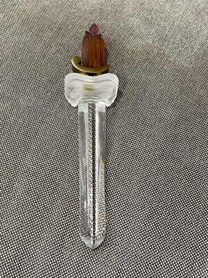 RARE Daum France Pate De Verre Crystal Viking Dagger Paperweight Sword Figurine