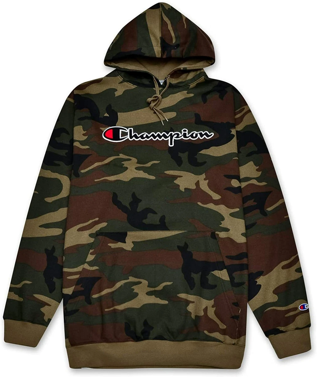 Champion Hoodie Men Big Tall Embroidered Pullover Champion Hoodies Sweatshirt