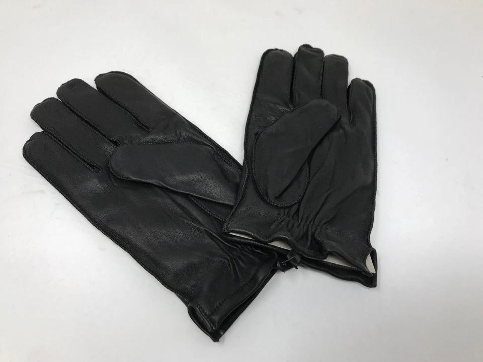 NUEVO DE LOTE NUEVO Guantes de Cuero Negro para Hombres Lana de Cachemira Piel de Cordero XL Conducción Extra Grande Foto 4 de 4