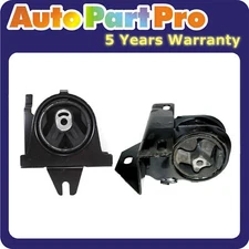 For Chrysler Dodge Plymouth 2.4L Engine Motor & Auto Transmission Mount Set 2PCS