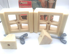 Sears Craftsman Sawhorse Brackets 928878 Wide Body Ridge Beam Construction VTG