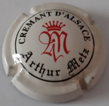 Capsule de crémant d'Alsace Arthur Metz