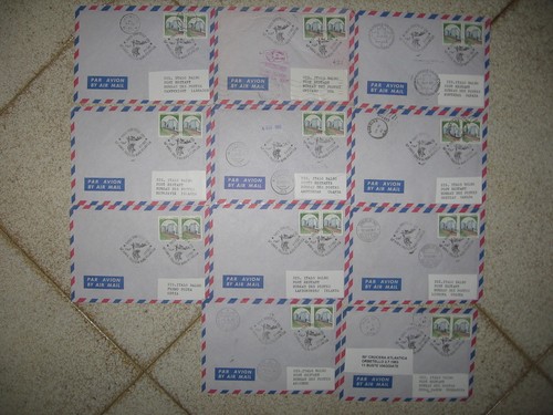T587-ANNIVERSARIO Crucero Norte Atlantica-Lotto 11 Cartas - 第 1/1 張圖片