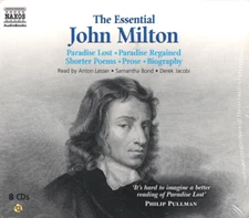 NEW, SEALED, Essential John Milton, 8 CD Set, Paradise Lost, Paradise Regained,+