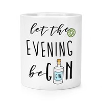 Let The Abend Begin Makeup Pinsel Bleistift Topf - Lustig Tonic