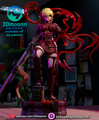 Seras Victoria Figure 1/6 Scale Resin Model Garage Kit (Hellsing