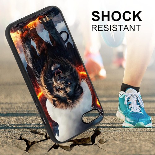 For iPhone X XS 11 12 13 14 15 Pro Max Lion from Hell Print Cover - Picture 5 of 240