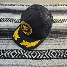 Vintage NRA Mesh Hat Snapback Trucker Scrambled Eggs Exclusive Made in USA