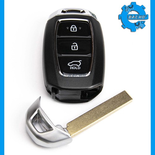 NUEVO LLAVE FUNDA 3 BOTONES PARA HYUNDAI KONA SANTA FE + COPIA DE LA LLAVE - Imagen 6 de 9