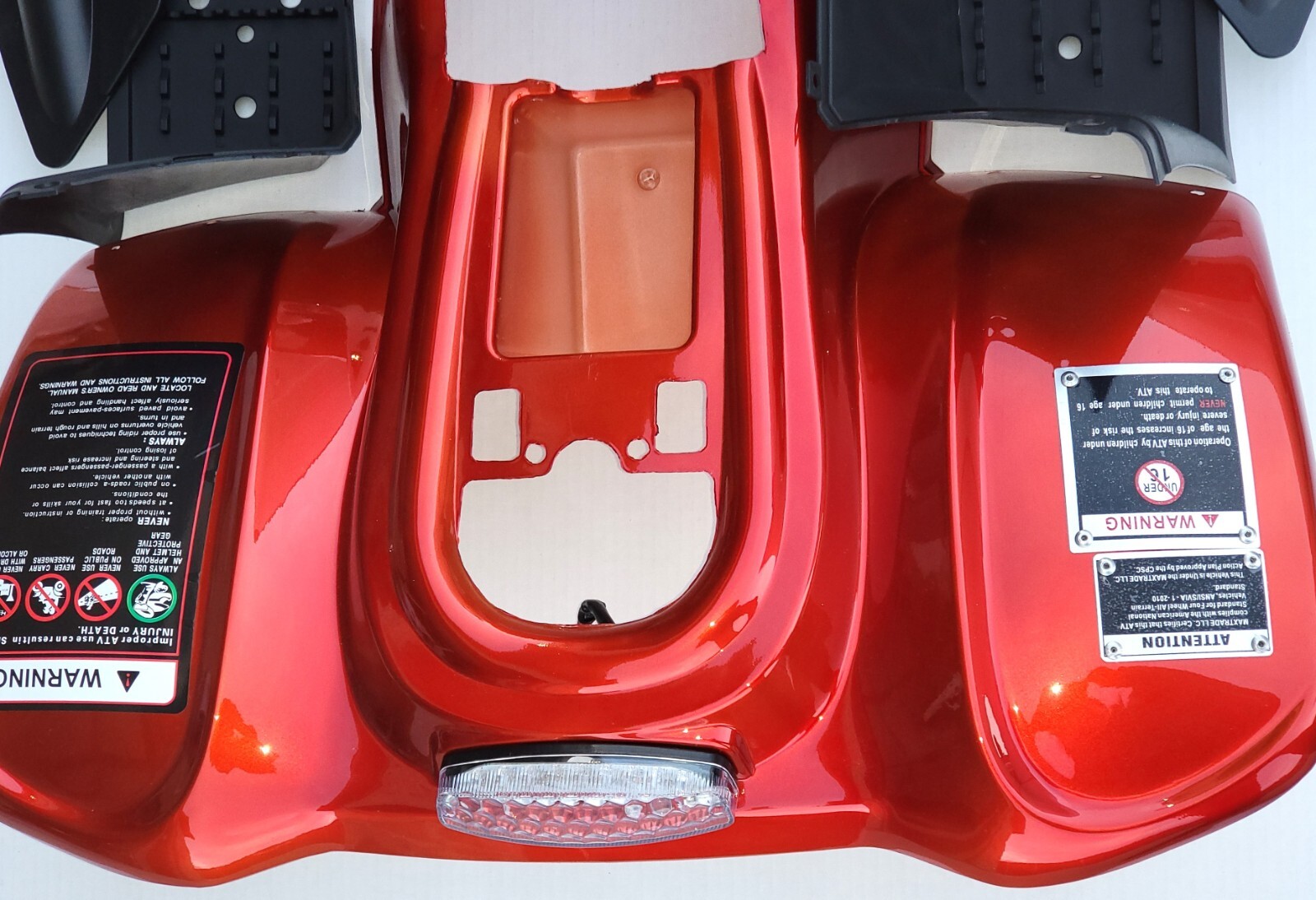 ATV Body Kits Plastic  Baja50cc Coolster 3050C Vitacci Hawk-110 Taotao 110B Red