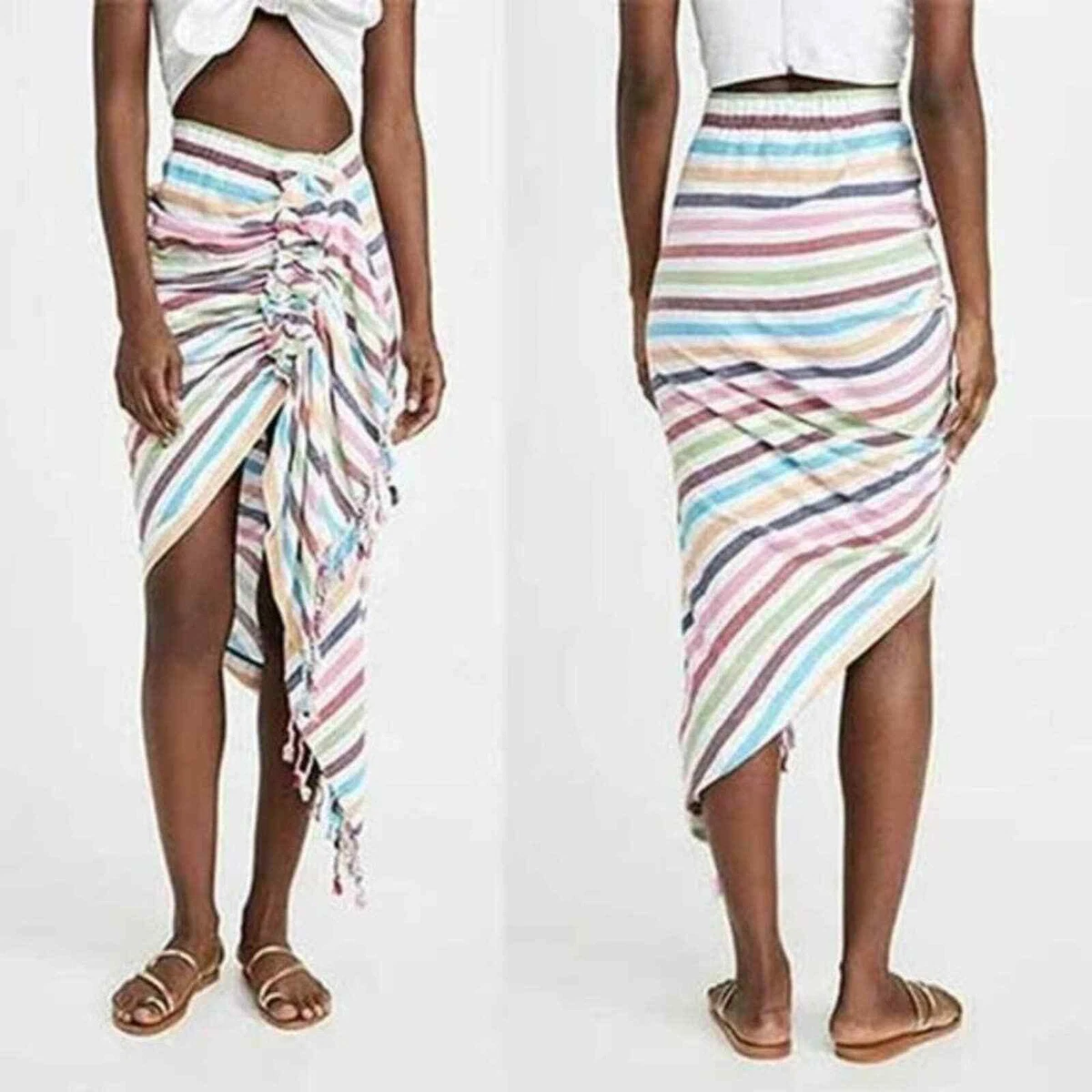 High waisted white skirt queen size cheap