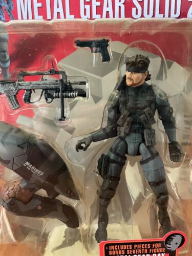 Metal Gear Solid 2 Sons Of Liberty 2001 McFarlane Toys - Solid Snake - New - Picture 2 of 7