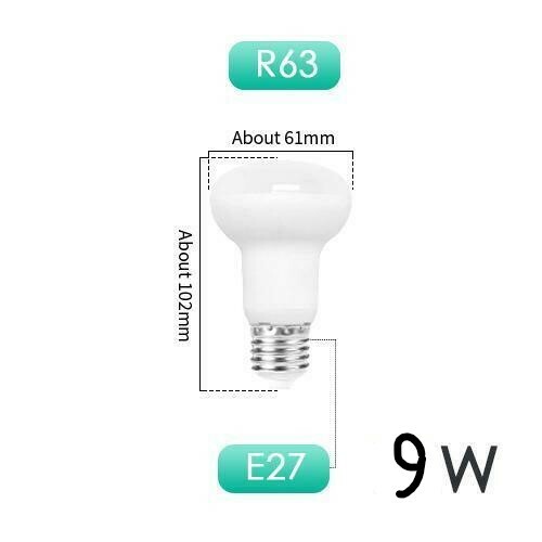 85-265V R39 R50 R63 R80 Dimmable E27 E14 5W-15W Led Bulb Saving Energy Spotlight - Picture 15 of 16