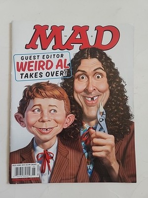 MAD Magazine # 533 June 2015 Guest Editorial Weird Al Yankovic Takes Over