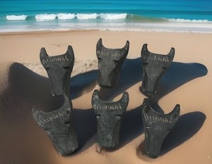 New Set Of 6 Wooden Pilipinas Napkin Ring Holders Philippines 