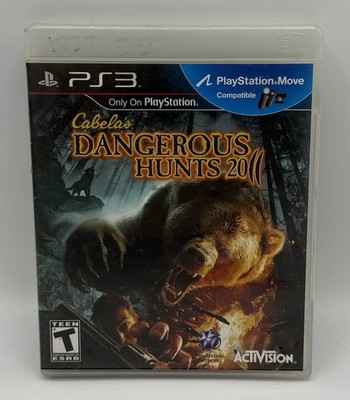 Activision Cabela's Dangerous Hunts 2011 PlayStation 3 Manual Included 2010