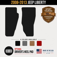 Avery Sport Touring Front Floor Mats For 2008-2013 Jeep Liberty 2ac