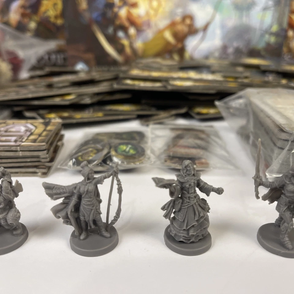 Descent Journeys In The Dark 2ª Edición Juego de Mesa de Dungeon Delving Completo Foto 3 de 4