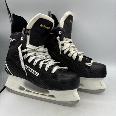 Bauer Ice Hockey Skates Mens Size 11.5 10R Supreme S 140 Black Tuuk