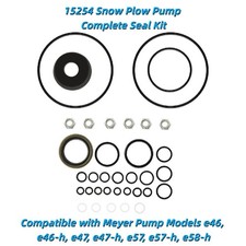 15254 Snow Plow Pump Seal Kit For Meyer Pump E46e46-he47e47-he57e58e58-h
