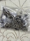 LOT OF CLEAN STERLING SILVER JEWELRY/PARTS FOR SCRAP, BEADS, PARTS 76.5 Grams — photo 7