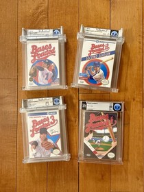 Bases Loaded I, 2, 3, 4 Nintendo NES 9.8 A+ to A++ WATA PSA Top Of Pop Sealed