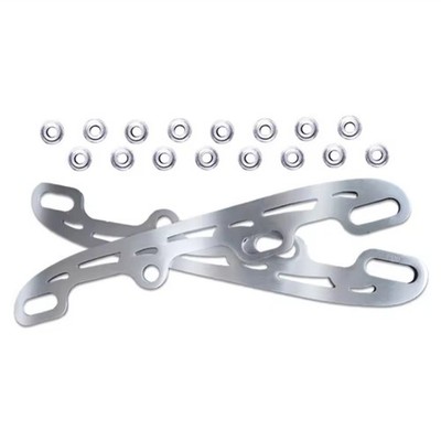 Edelstahl 290mm Inline-Figure-Skates-Klingen Ersatzteile für Eislaufschuhe Q5N9