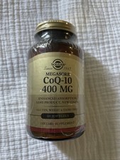 Solgar Megasorb CoQ-10, 400 mg, 60 Softgels Exp 01/2027 MADE IN USA