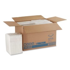 Georgia Pacific Professional 36202 16" 1/4-Fold Napkins - White 8 PK/CT New