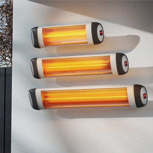 Vevare Electric Infrared Radiant Heater 1500W 2500W 3500W Remote Heater 2PCS - Picture 1 of 36