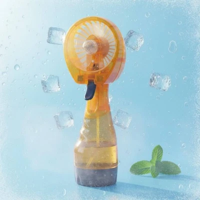 Mini Ventilateur Brumisateur Pales Souples Sécurisées Ventilateur à Spray D'eau - Bild 1 von 4